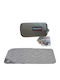 ThermoSwitch Matratze für Hunde Rechteck Kühlendes Gray 100x65cm.