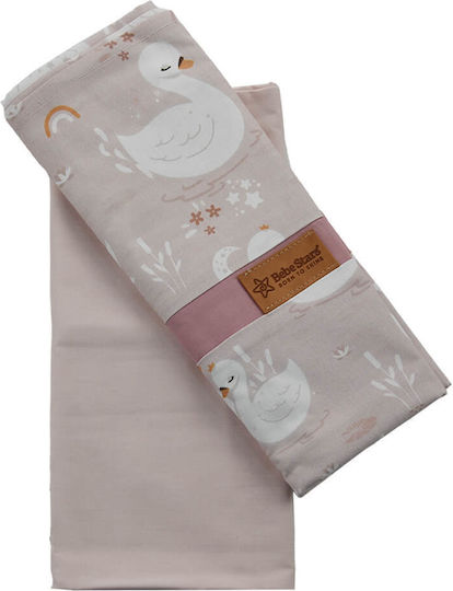 Bebe Stars Set Schwan 110x110cm Bebe Stars Set Schwan 110x110cm