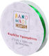 Hand Made Crafts Fabric Ribbon Green 0.95x1500cm