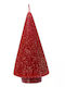 Kaemingk The translated Liquid template in German language: Weihnachtskerzen & Kerzenständer Kerze Rot 17x8.5cm.