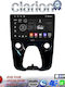 Clarion Auto-Audiosystem für Peugeot 107 Toyota Aygo Citroen C1 2014+ (Bluetooth/USB/WiFi/GPS/Apple-Carplay/Android-Auto)