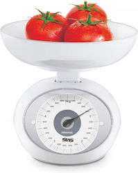 Analoge Küchenwaage mit Eimer