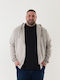 Herren Sweatshirt Mit Kapuze In Creme