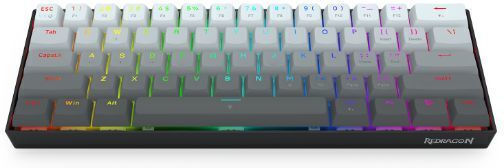 Redragon K617 FIZZ Gaming Tastatură Mecanică 60% cu Magnetic comutatoare și iluminare RGB (Engleză US)