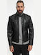 Leather Jacket Biker Black