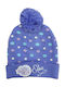 Frozen Kids Beanie Knitted Purple
