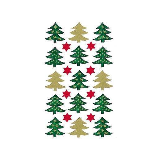 Αυτοκόλλητα Bsb Christmas Glitter 8×12,5εκ 1 Φύλλο #2