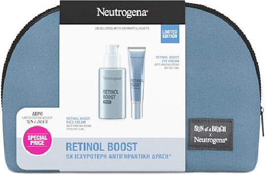 Neutrogena Retinol Boost Σετ Περιποίησης για Αντιγήρανση 3τμχ