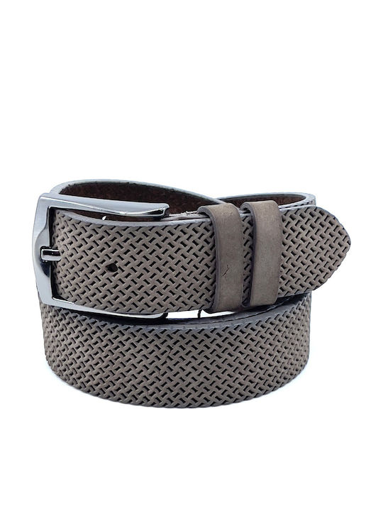 Legend Accessories Breit Herren Gürtel Leder Mocha
