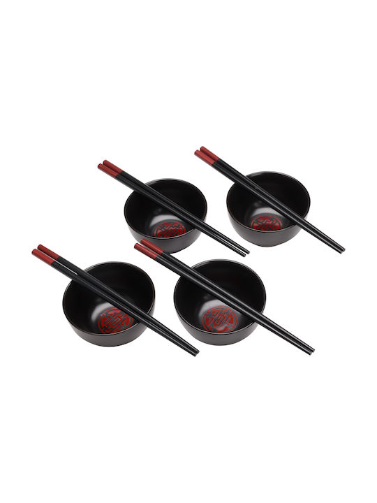 Excellent Houseware Μπωλ Σερβιρίσματος Στρογγυλό Κεραμικό Μαύρο με Διάμετρο 10.5εκ. 8τμχ Excellent Houseware Μπωλ Σερβιρίσματος Στρογγυλό Κεραμικό Μαύρο με Διάμετρο 10.5εκ. 8τμχ