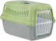 Bergamo Green Dog Transport Cage 39x26x25cm