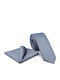 Legend Accessories Men's Tie Set Printed in Light Blue Color