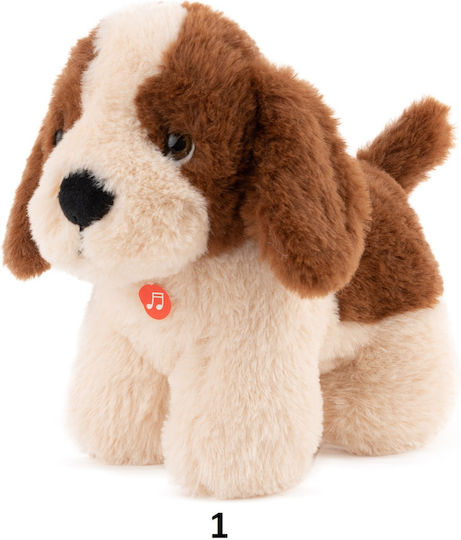 Amek Toys Plush Puppy 18 cm (Various Designs) 1pc
