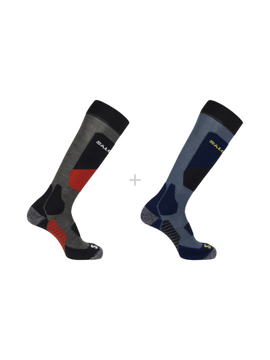 Salomon S Access Ски и сноуборд чорапи Сив 2 чифта
