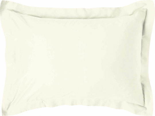 Makis Tselios Home Bettlaken King Size mit Gummiband 180x200+40cm. Ecru