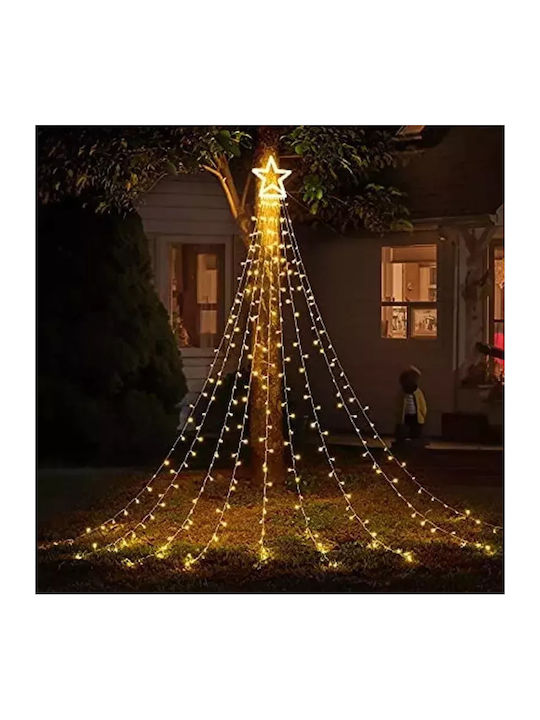 Christmas LED Star Waterfall