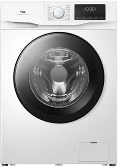 TCL Πλυντήριο Ρούχων 12kg με Τεχνολογία Ατμού 1400 Στροφών BLDC Inverter Motor FF1214WA0GR