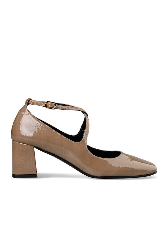 Envie Shoes Pantofi cu toc cu Curea Bej