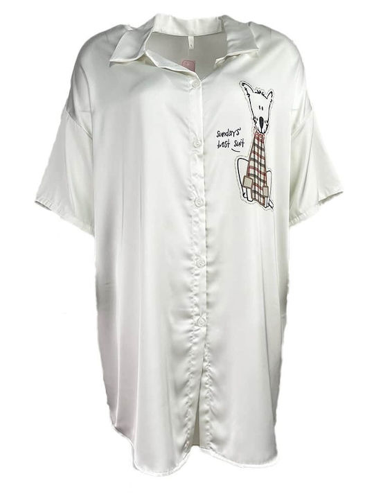 Fuanna Winter Women's Pyjama Set White