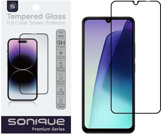 Hardy Glass Sonique Premium Series Hd Full Cover 9h Xiaomi Redmi 14c 4g Μαύρο