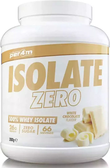 Per4m Isolate Zero Protein Whey with Flavor White Chocolate 2kg