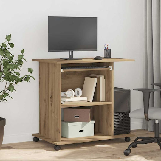 Computer Office Wooden Oaks 80x50x75cm