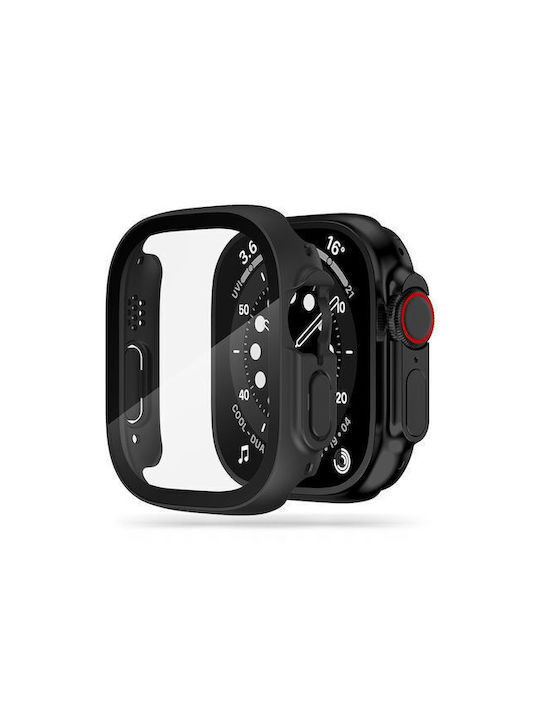 Watch Πλαστική Θήκη σε Μαύρο χρώμα για Apple Watch 49mm