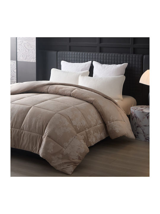 Liolios Home Duvet Queen 220x240cm Cordelia Taupe
