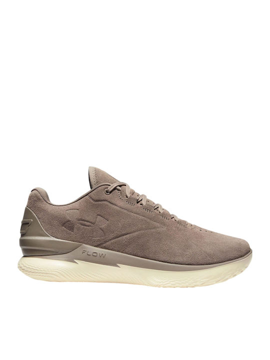 Under Armour Curry Low Flotro Lux Low Basketball Shoes Beige
