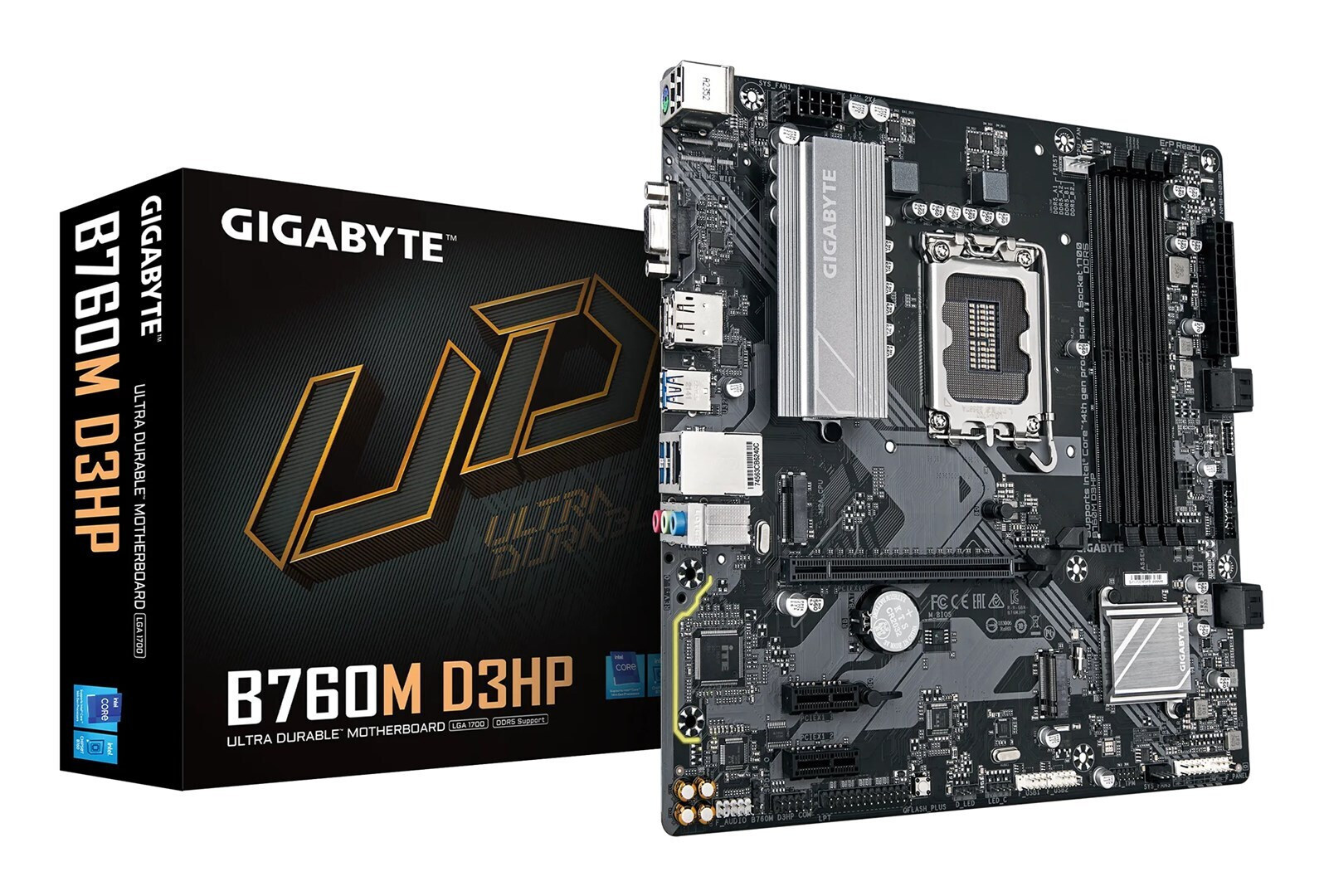 Gigabyte B760M D3HP Motherboard Micro ATX με Intel 1700 Socket