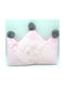 Natural Home Crib Decorative Pillow Crown Pom Pom Pink 52x40cm
