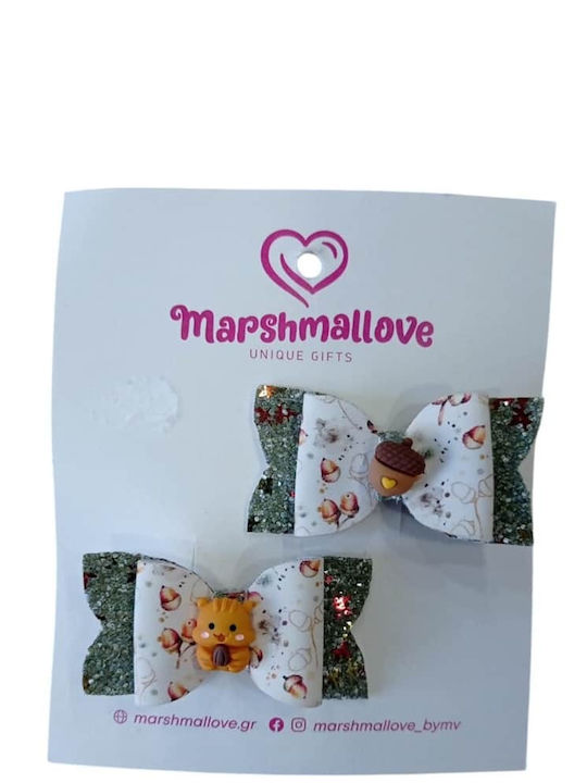 GaFashion Marshmallove Kids Bobby Pin in Turquo...