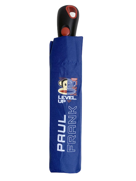 Paul Frank # Αυτόματη Ομπρέλα Βροχής Σπαστή Navy Μπλε 3ΣΠΑΣΤΗ