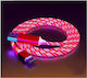 Panora LED USB 2.0 Kabel USB Typ-C männlich - USB-A Rotes 1m