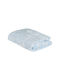 Das Home Κουβέρτα Αγκαλιάς & Λίκνου Fleece Γαλάζια Light Blue 75x100εκ.