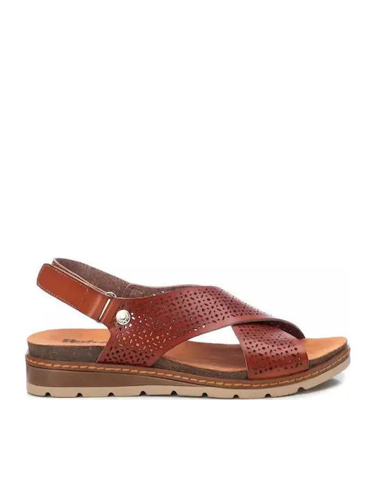 Sandale Casual Damă Flatforme Tabac maro