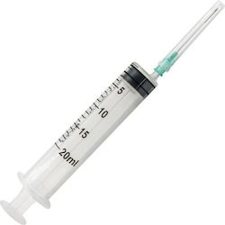 Nipro Syringe 21G 20ml 1pcs