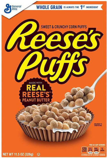 Reese's Peanut Butter Puffs Cereal 326 Grams