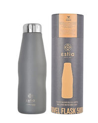 Estia Travel Flask Save the Aegean 500ml Matte Grey