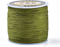 Coada de șoarece Șiret Verde 1mm x 70m Coada de șoarece Șiret Verde 1mm x 70m