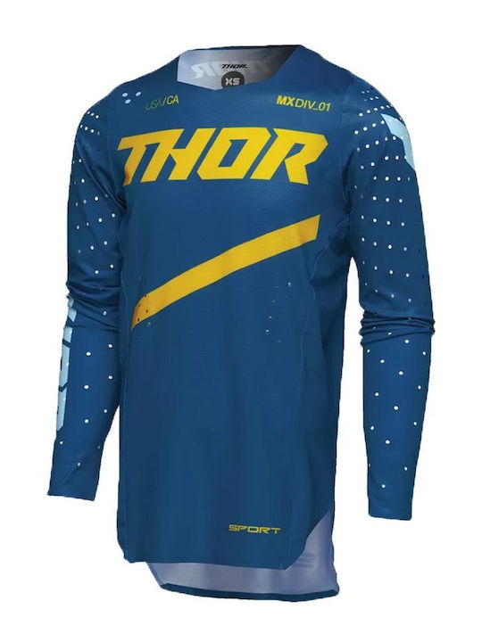 Thor Sportmode Kids Jersey Motocross Blue