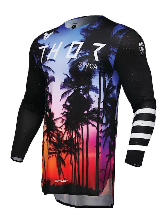 Thor Sportmode Men's Jersey Motocross Black