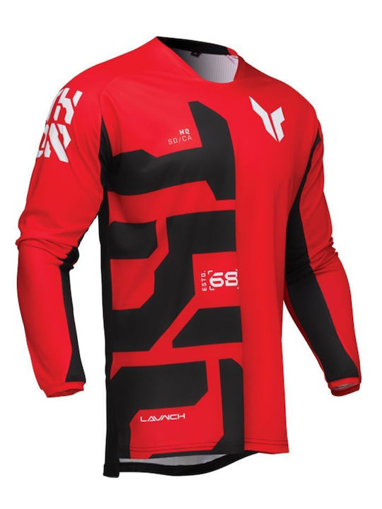 Thor Launchmode Men's Jersey Motocross Red