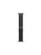 Smartwatch Strap with Metal Clasp Closure Compatible with Apple Watch Ultra 49mm Black Titanium
