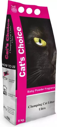 Bentonit Katzenstreu mit Duft Babypuder 5kg