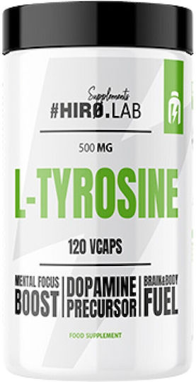 Hiro.Lab L-tyrosine 500mg 120 Κάψουλες