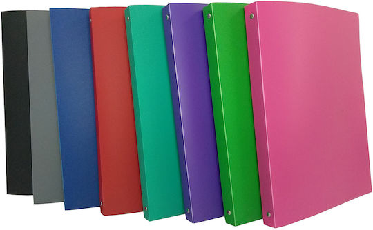 Capa Case Clipboard with 2 Rings for Paper A4 Purple 1pcs