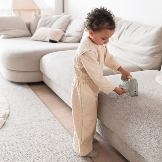 Bemini Autumn Sleeping Bag with Feet Magic 1.5 Tog Cream