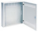 Solarix Soho Lc-18 Разпределителен шкаф 2u 4u 11u релси 550x550x150mm бял Ral 9003