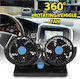 Doppelter Auto-Fan USB